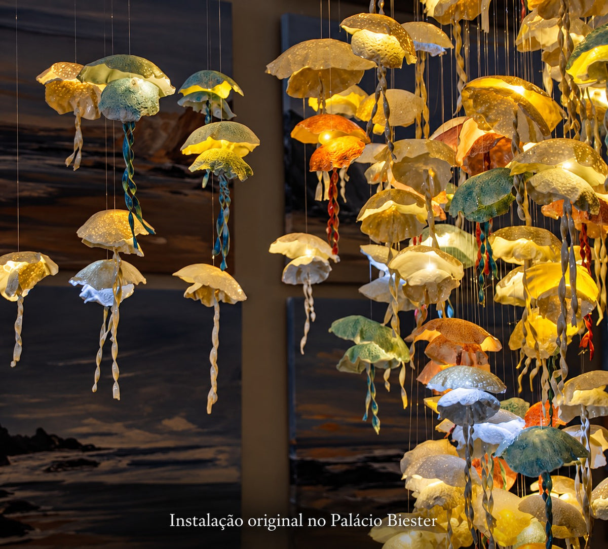 As Bailarinas do Mar — Medusas em porcelana